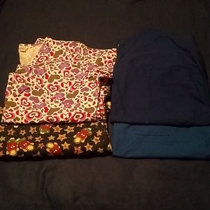 Ladies scrub tops 2/$20, NWOT